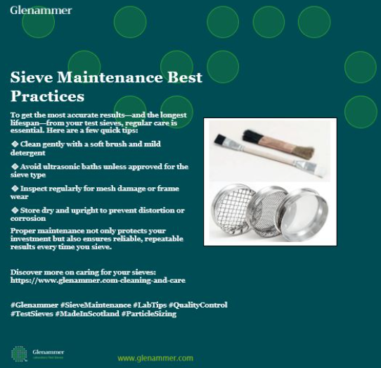 Sieve Maintenance Best Practices